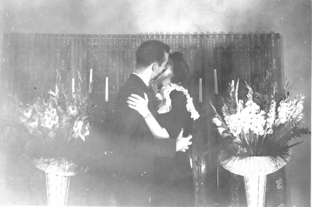 1941 September Marv & Gerrie married